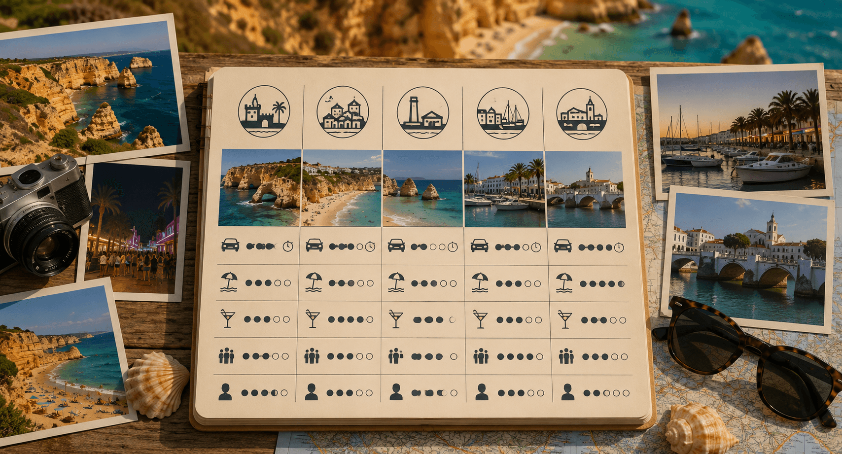 Lagos, Albufeira, Portimão, Vilamoura or Tavira? A Honest Comparison
